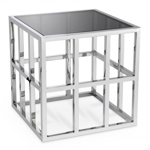 Mesa auxiliar cristal Lazare