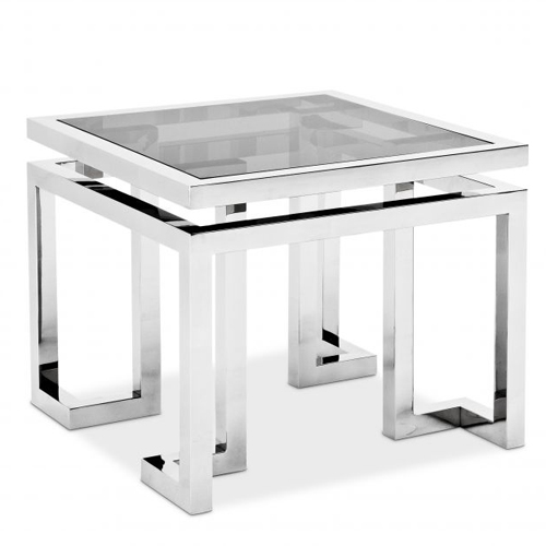 Mesa de centro cristal Palmer