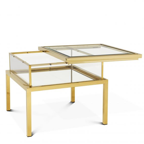 Mesa auxiliar cristal Harvey