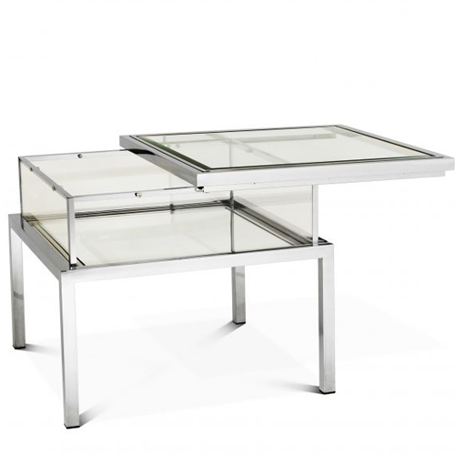 Mesa auxiliar cristal Harvey