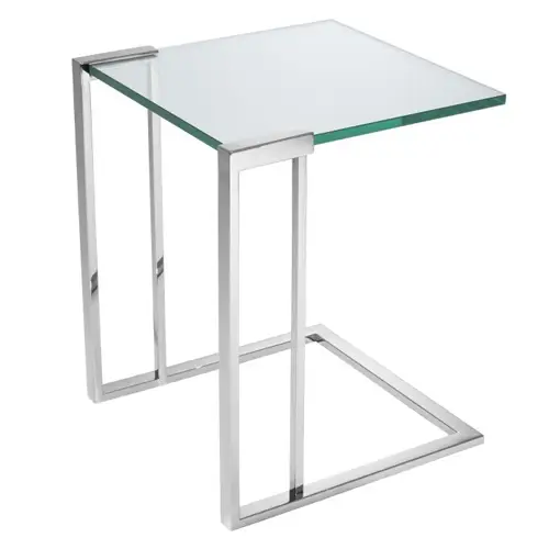 Mesa auxiliar acero inoxidable Perry