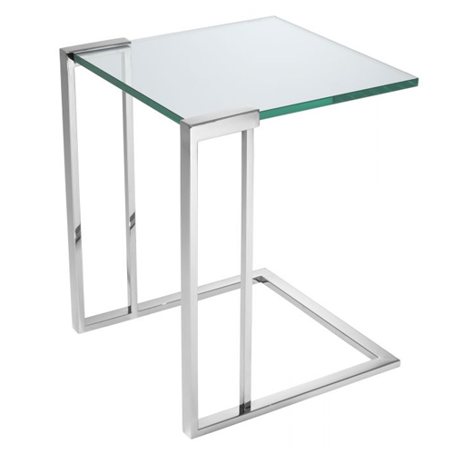 Mesa auxiliar acero inoxidable Perry
