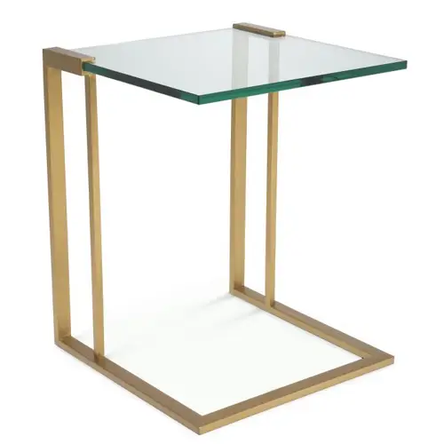 Mesa auxiliar acero inoxidable Perry