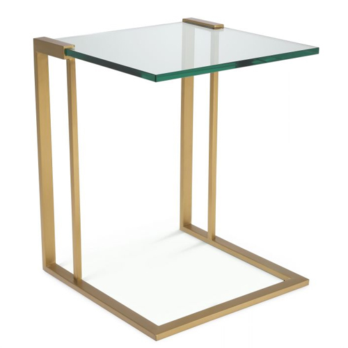 Mesa auxiliar acero inoxidable Perry