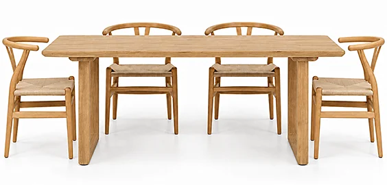 Mesa de comedor madera de teka Eyre