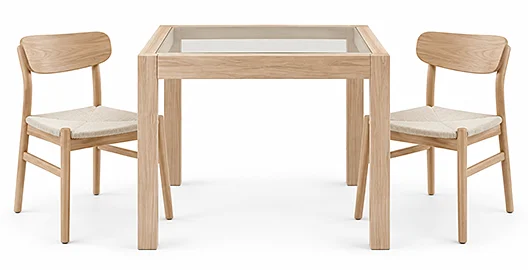 Mesa de cocina extensible nórdica Aomori