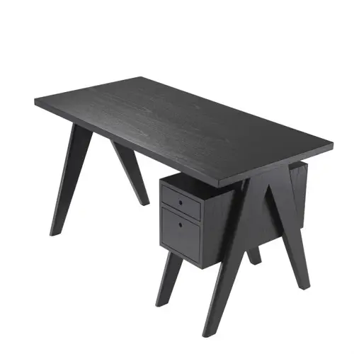 Mesa de escritorio madera Desk Jullien Negro