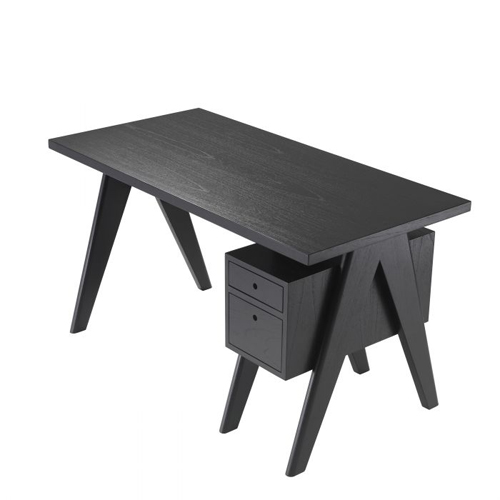 Mesa de escritorio madera Desk Jullien Negro