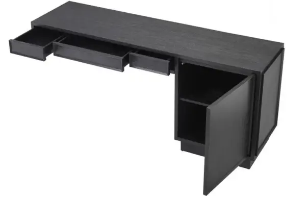 Mesa de escritorio madera Desk colgada