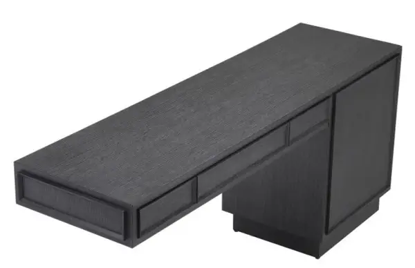 Mesa de escritorio madera Desk colgada