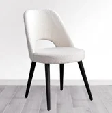 Silla en madera de haya tapizada Roldal Silla en madera de haya tapizada Roldal
