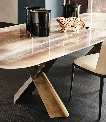 Mesa de comedor Mad Max crystalart Cattelan