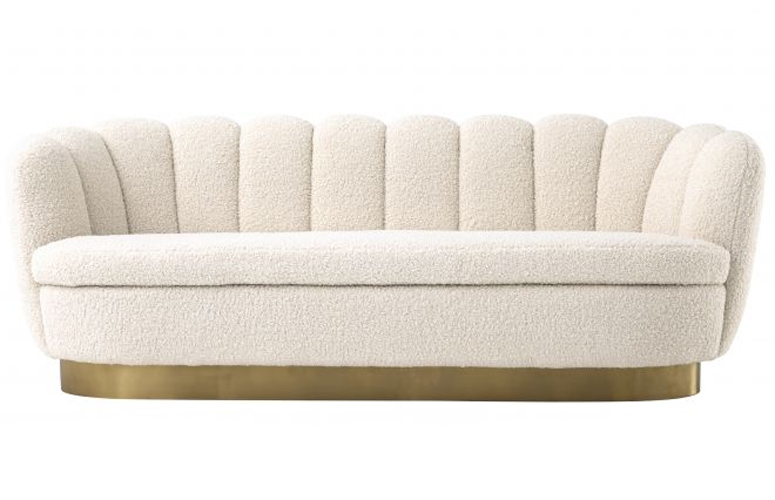 Sofá borrego crema Mirage