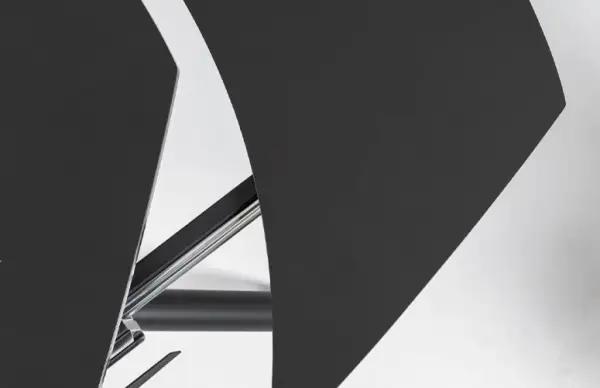 Mesa extensible Yodalia cristal negro