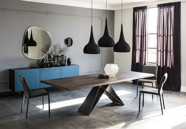 Mesa de comeodr Premier wood Drive Cattelan