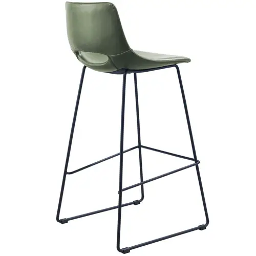 Taburete verde vintage Gyzi