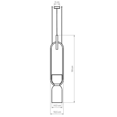 Lámpara de techo Oxygen
