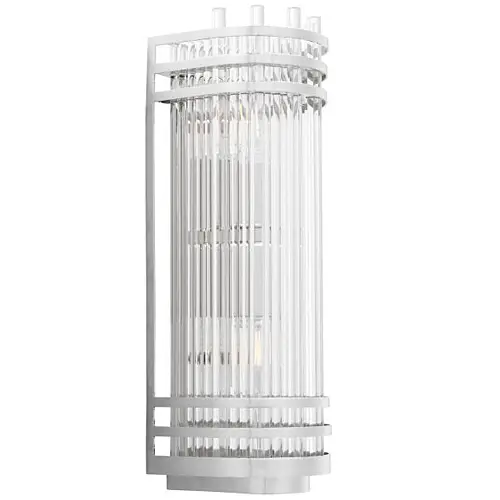 Aplique plata y cristal Gulf S