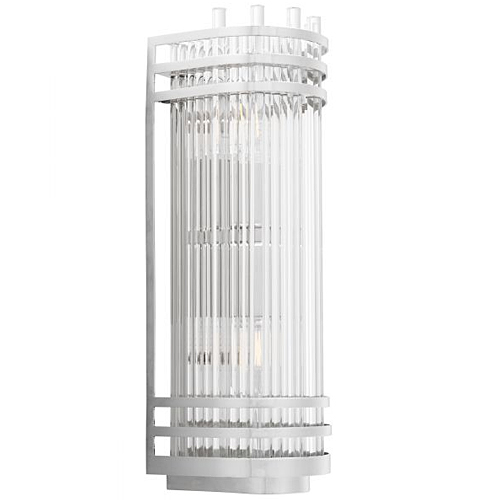 Aplique plata y cristal Gulf S