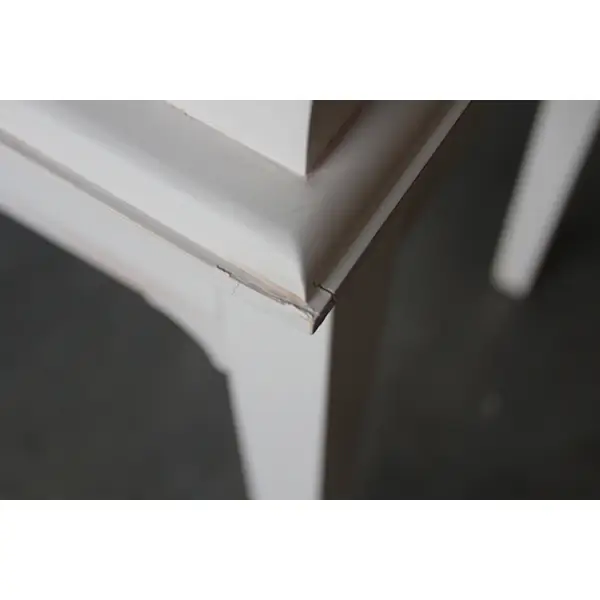 Buro colonial de 100 Persiana Blanco. Lig defectos