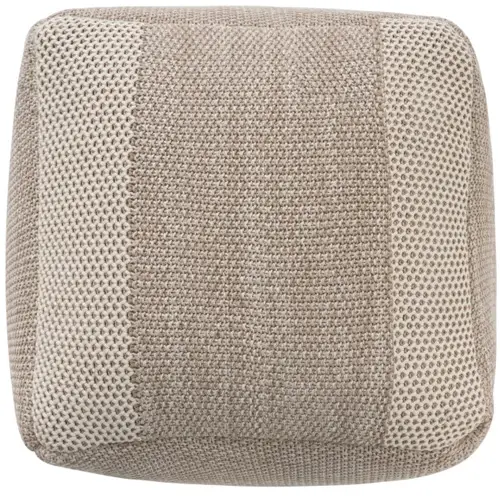 Puff estampado beige Honey