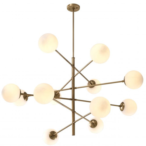 Lámpara retro chic metal Tortora