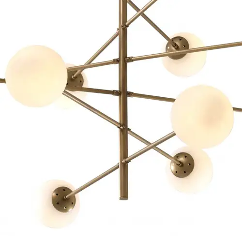 Lámpara retro chic metal Tortora