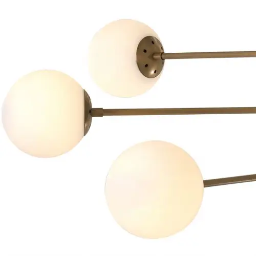 Lámpara retro chic metal Tortora