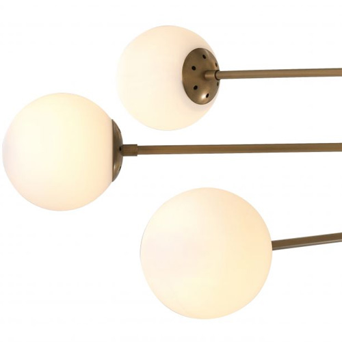Lámpara retro chic metal Tortora