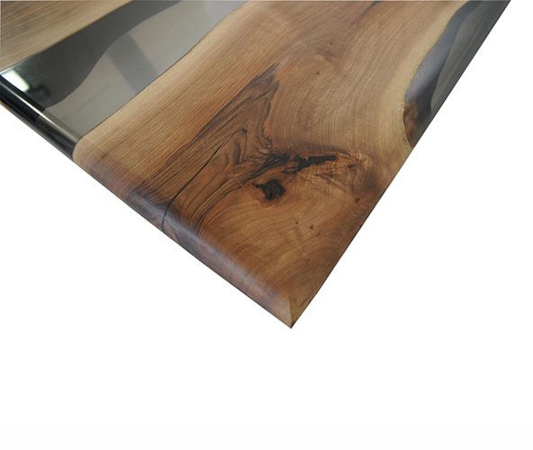 Mesa de comedor nogal macizo Trender