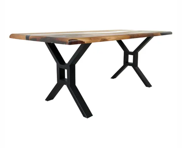 Mesa de comedor nogal macizo Parlet