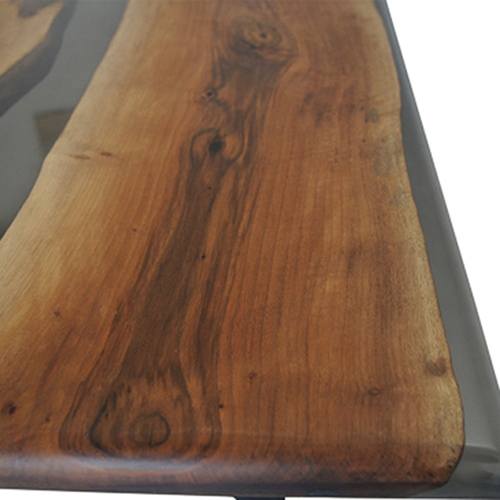 Mesa de comedor nogal macizo Dervit