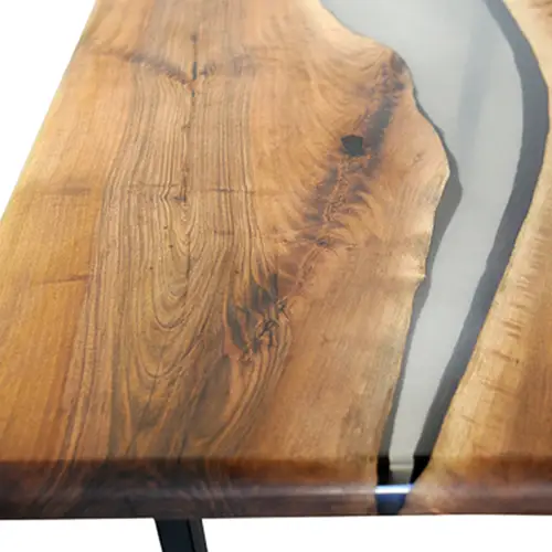 Mesa de comedor nogal macizo Torite
