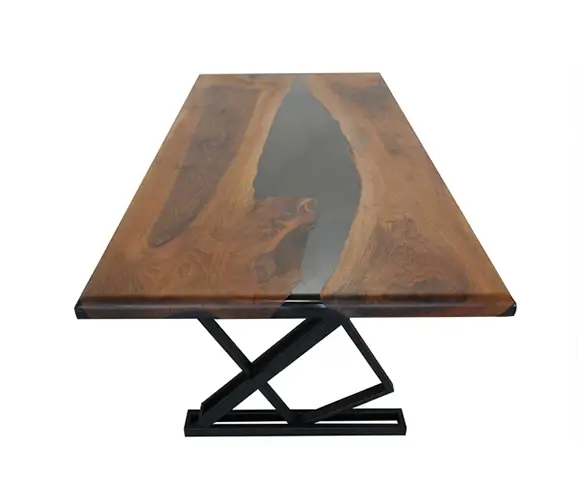 Mesa de comedor nogal macizo Fejir
