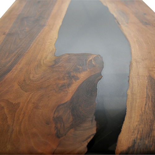 Mesa de comedor nogal macizo Fejir
