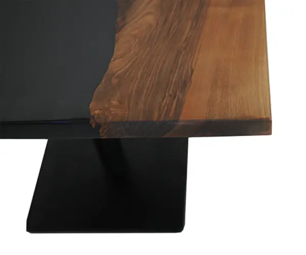 Mesa de cocina nogal macizo Bakir