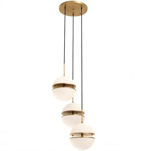 Lámpara metal Spiridon Triple