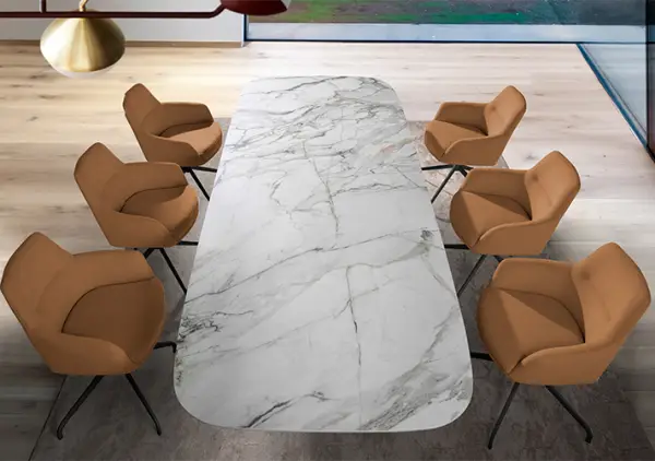 Mesa de comedor porcelánico Mum Fix