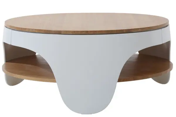 Mesa de centro redonda Yera