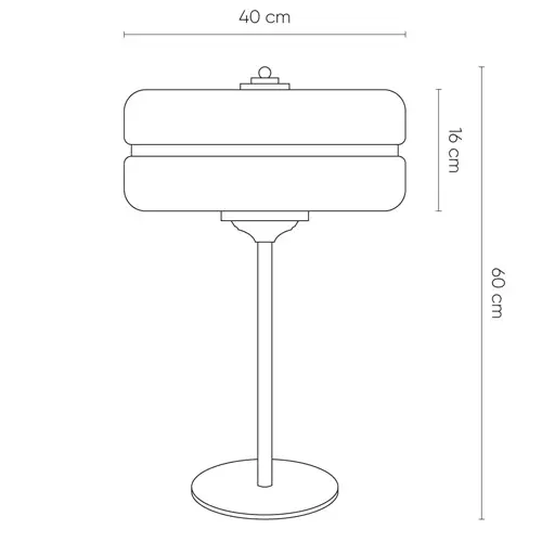 Lámpara de mesa Sarod