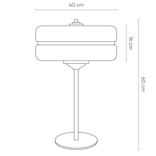 Lámpara de mesa Sarod