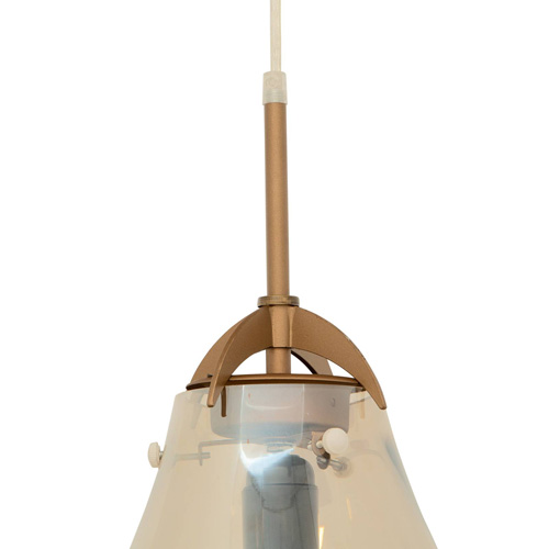 Lámpara colgante Panist champagne