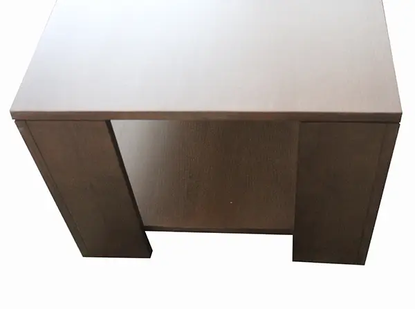 Mesa de centro jersey nogal claro Lig.defectos