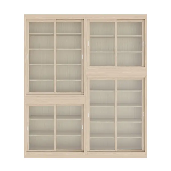 Vitrina de madera modular diseño Duncan