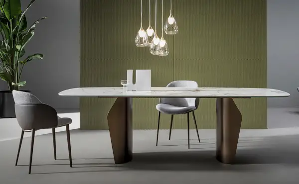 Silla ancha tapizada My way Bonaldo