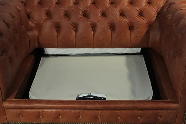 Sofá cama para colchón de 90 Chester vintage Ford