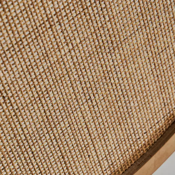 Cabecero de madera y ratán Bracke