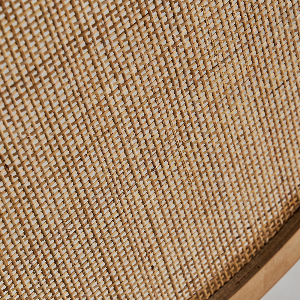 Cabecero de madera y ratán Bracke