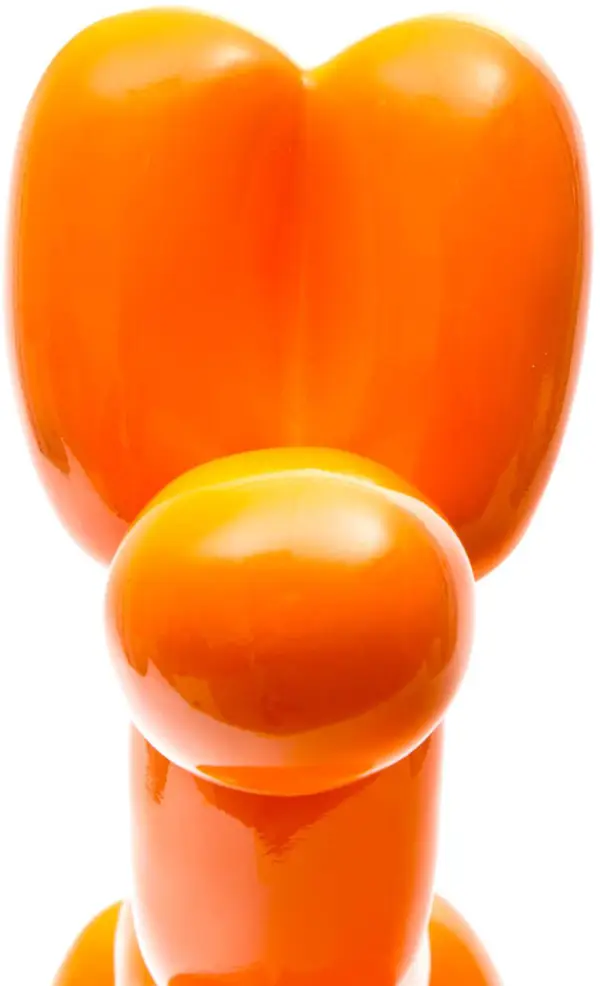 Perro globo de poliresina