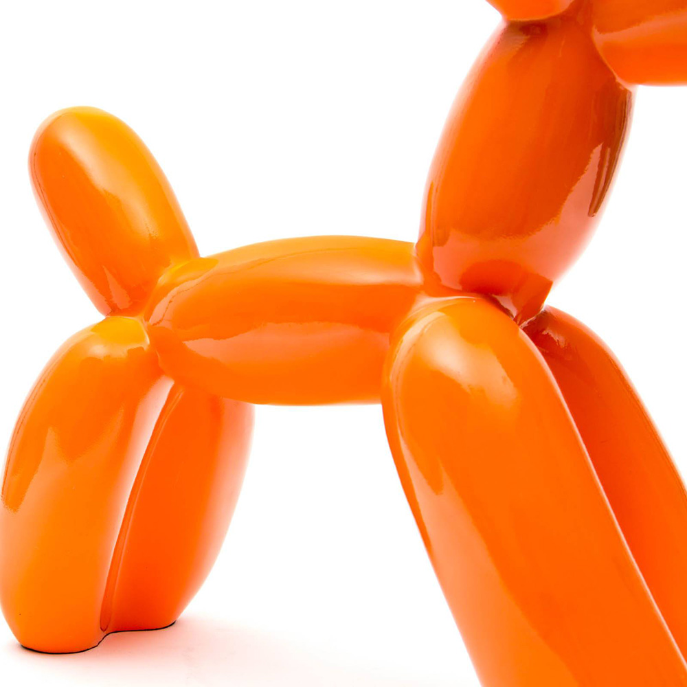Perro globo de poliresina